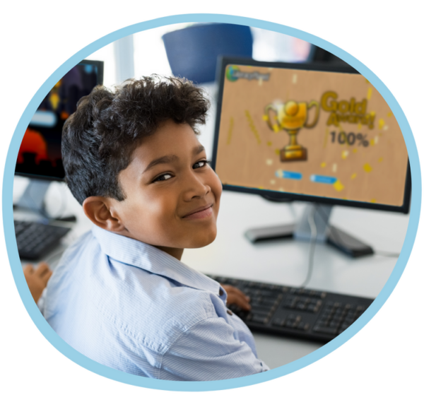 Child play literacy game